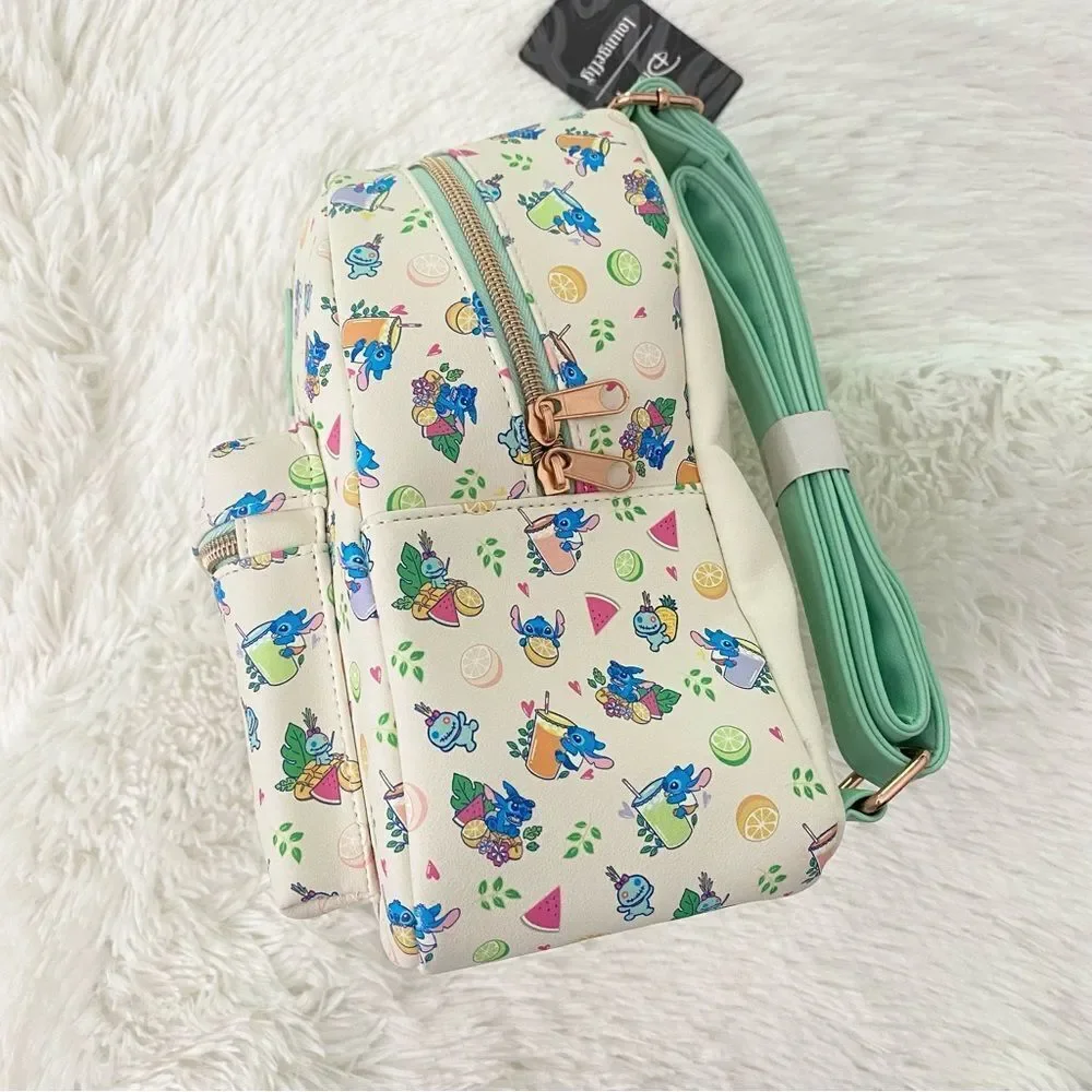 Loungefly Disney Lilo & Stitch Vacation Vibes Mini Backpack